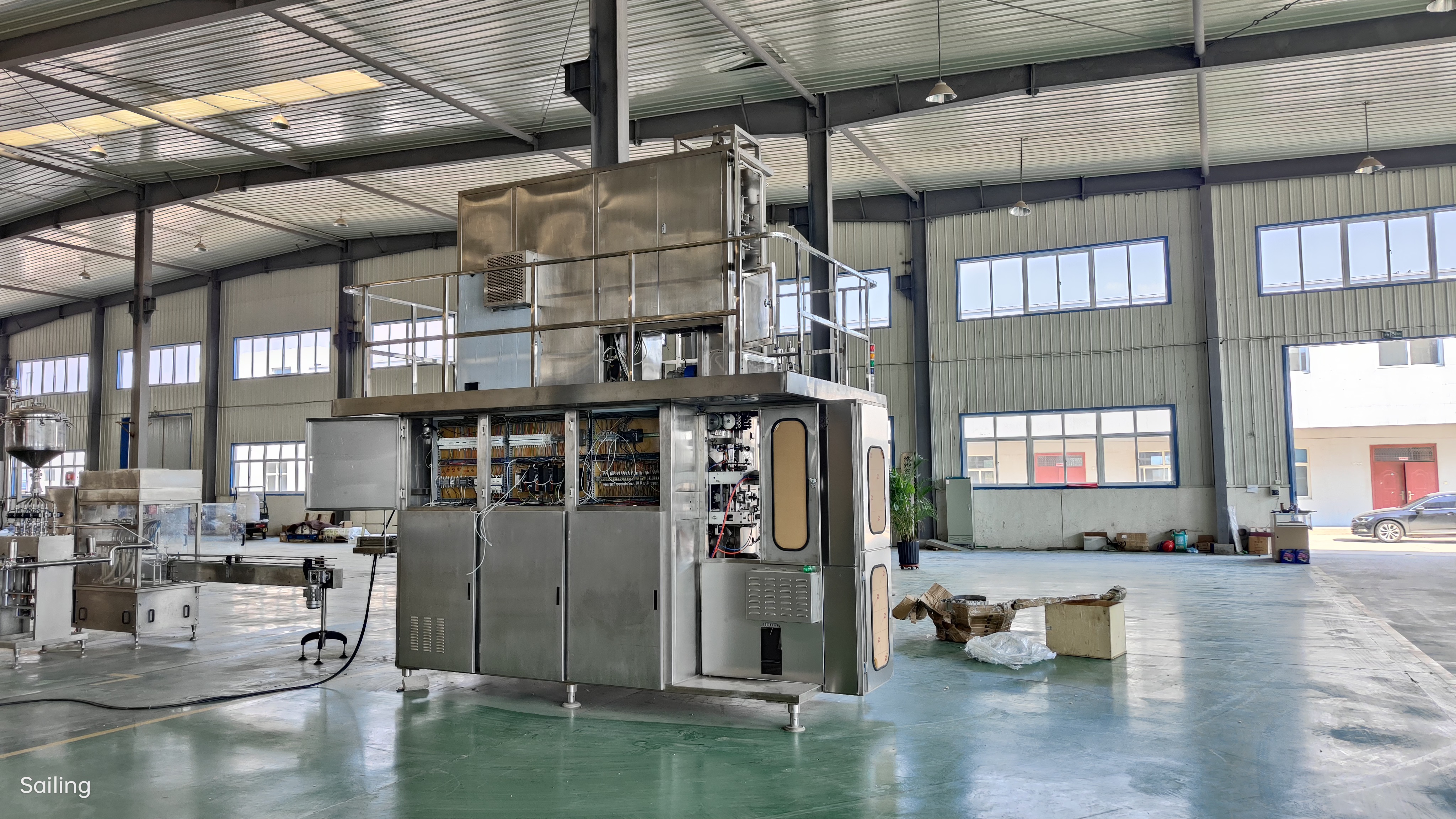 Factory Automatic carton filling machine for juice